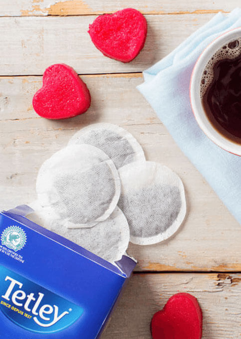 To make heart shaped sugar cubes